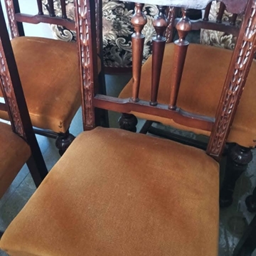 6 sillas rusticas - Imagen 2