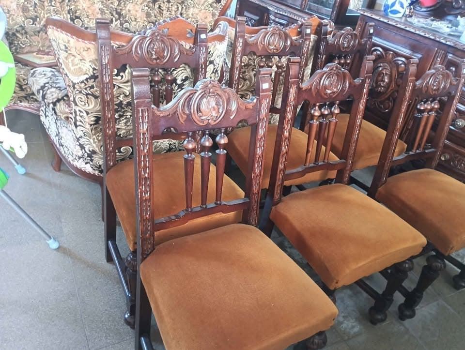 6 sillas rusticas - Imagen 5