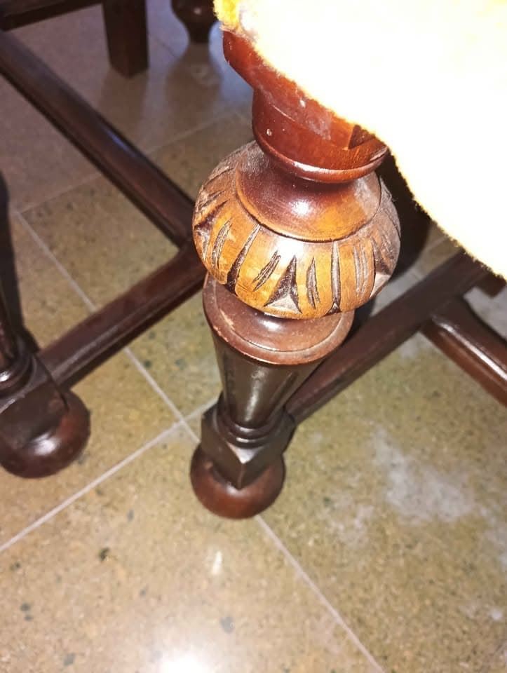 6 sillas rusticas - Imagen 7