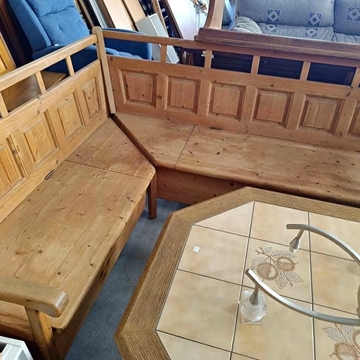 Banco de pino - Imagen 1