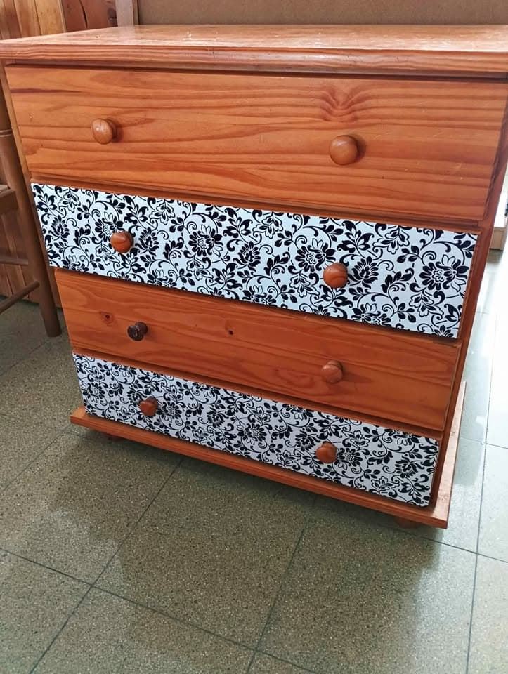 Cajonera pino - Imagen 1