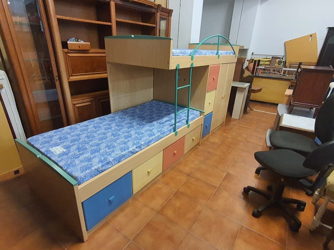 Cama compacta tipo barco con cajones - Imagen 2
