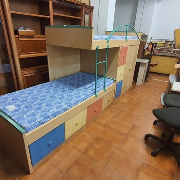 Cama compacta tipo barco con cajones - Imagen 2