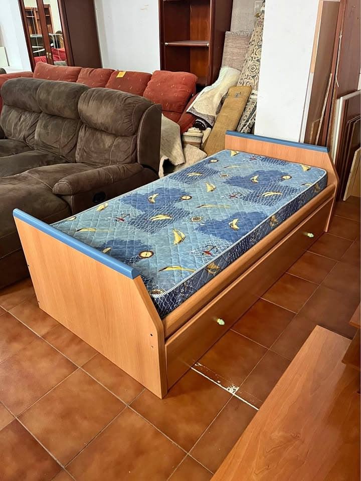 Cama nido + 2 colchones - Imagen 2