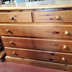 Cómoda de pino - Imagen 1