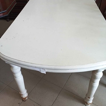 Mesa blanca de cocina - Imagen 2