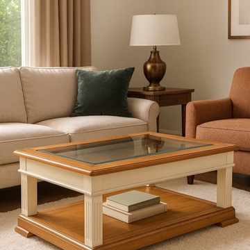 Mesa de centro de estilo clásico - Imagen 1