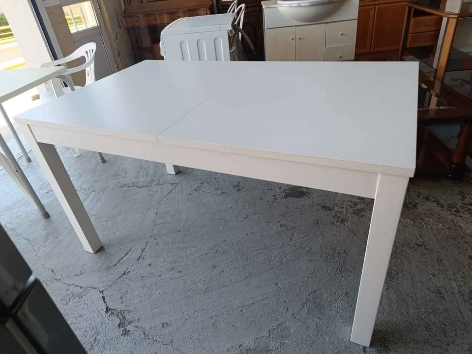 Mesa salón blanca - Imagen 1