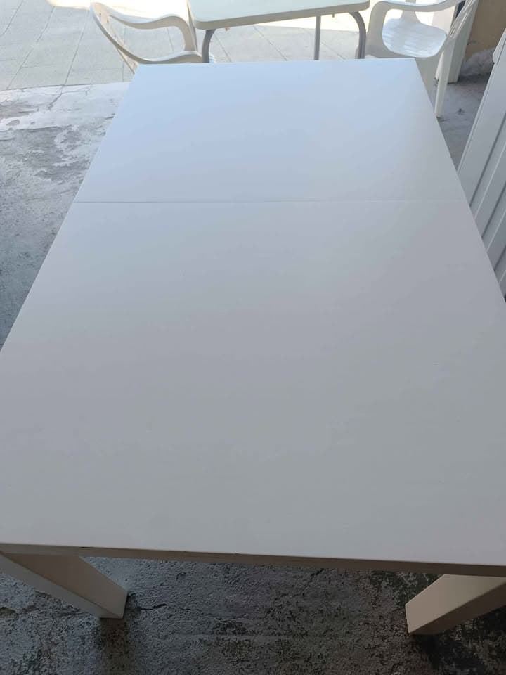 Mesa salón blanca - Imagen 8