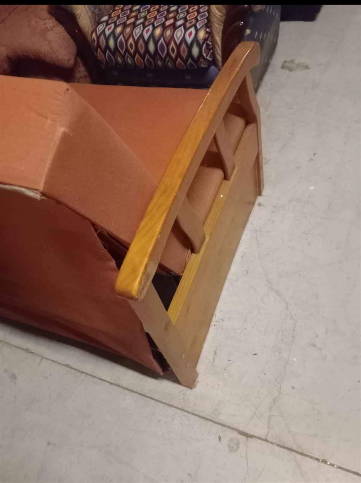 Sofá cama madera pino - Imagen 4