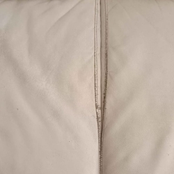 Sofá de piel blanco - Imagen 2