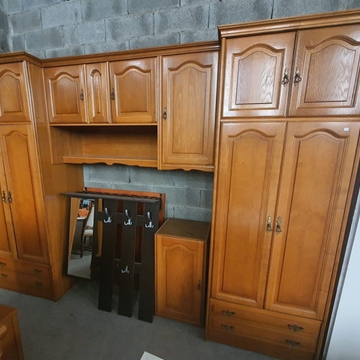 Título: Mueble de salón modular clásico en madera - Imagen 2